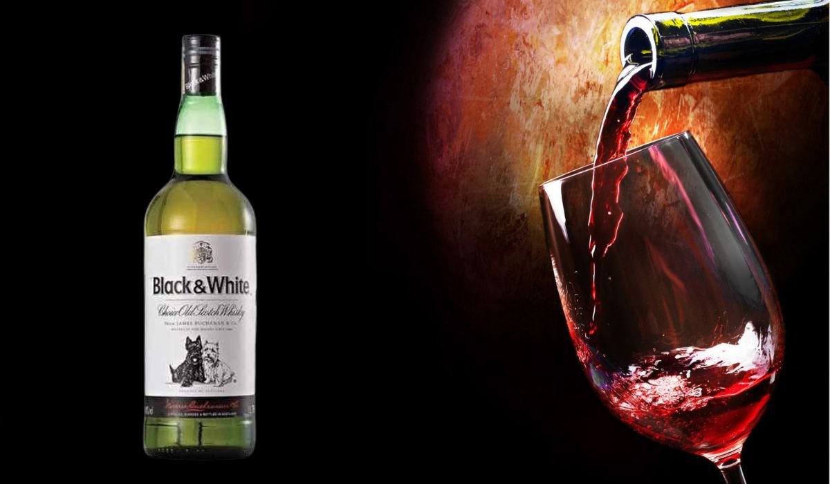 Black and White Whisky Price