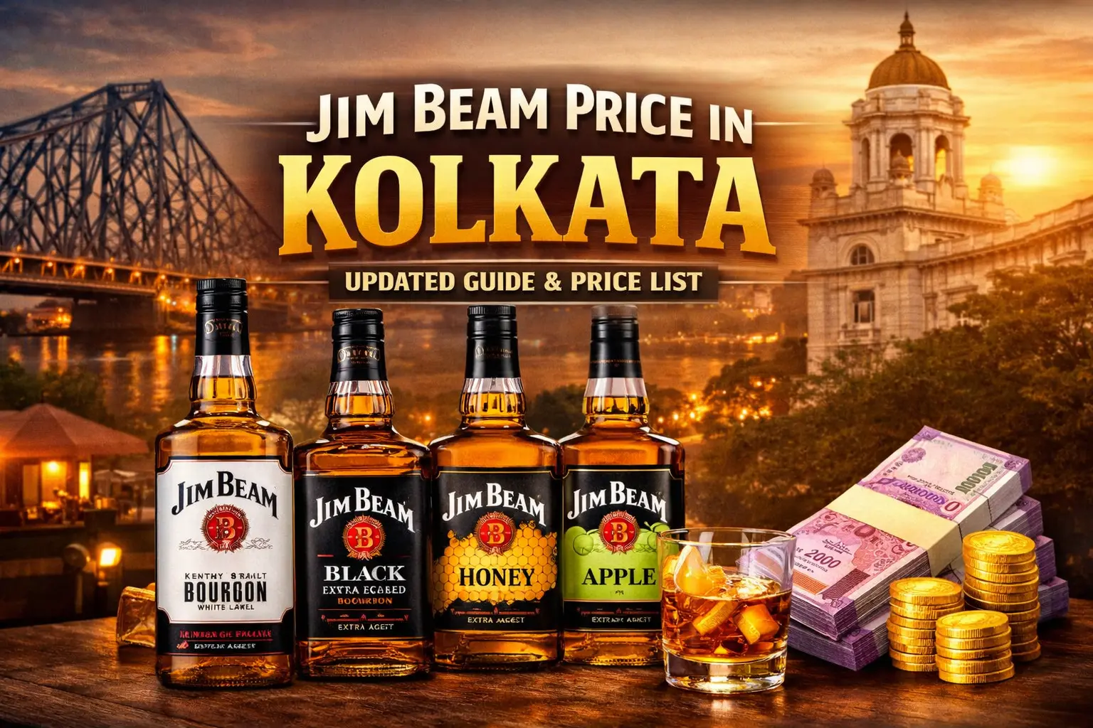 Jim Beam Price in Kolkata 2026