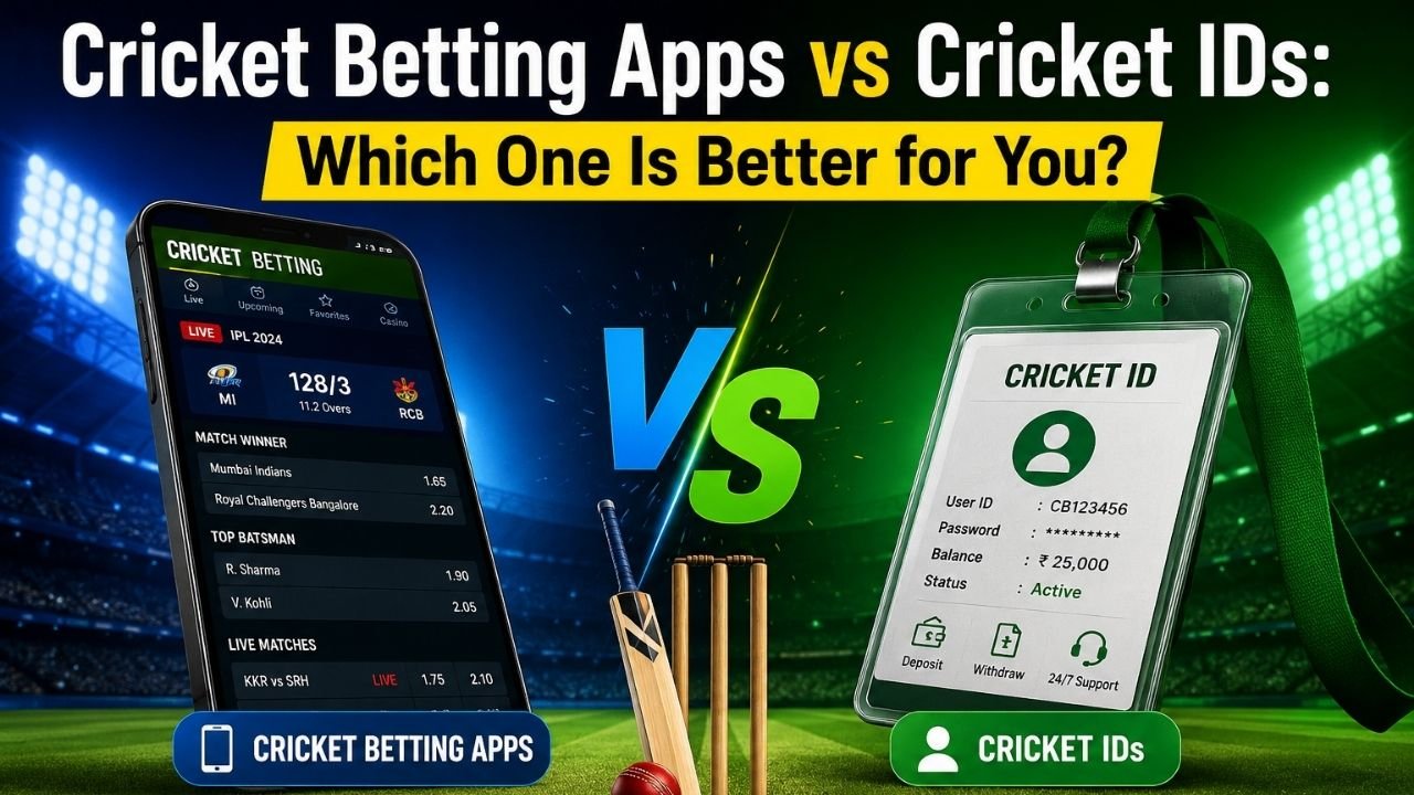 Cricket Betting Apps vs Cricket IDs